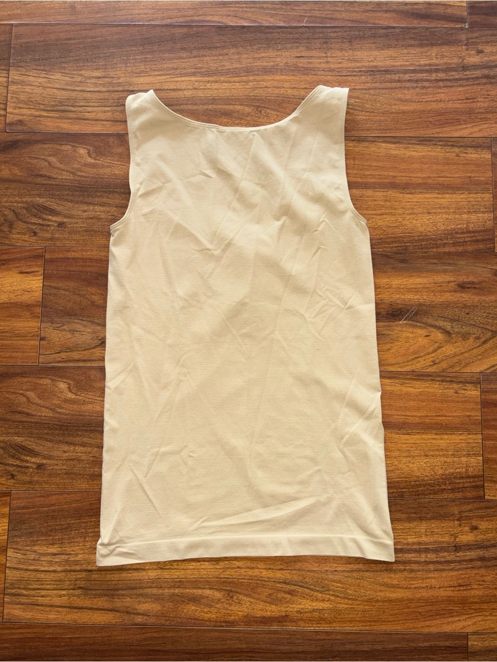 Ingrid & Isabel Cream Slim Fit Tank Top